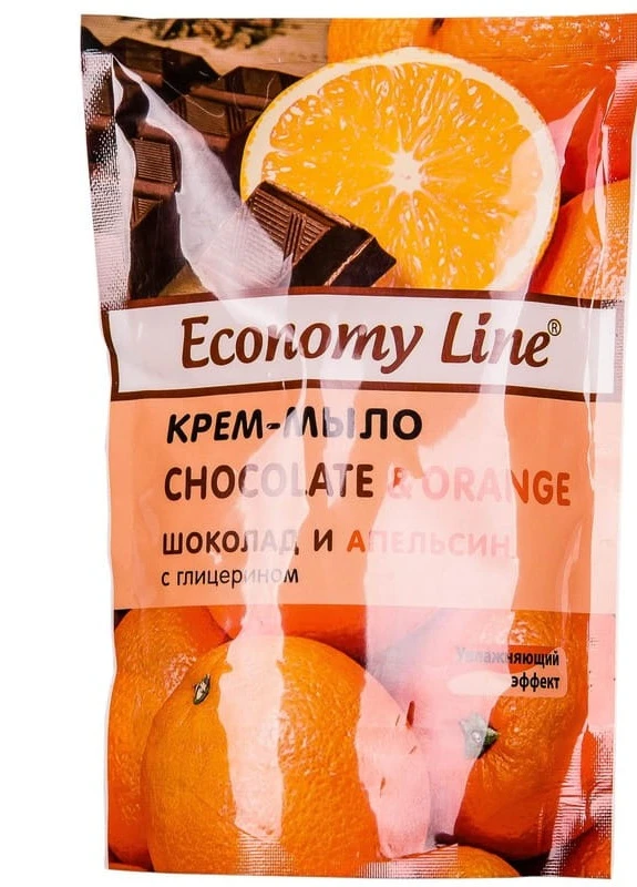 Крем-мило рідке щоколад і апельсин 460 г Economy Line (247619543)