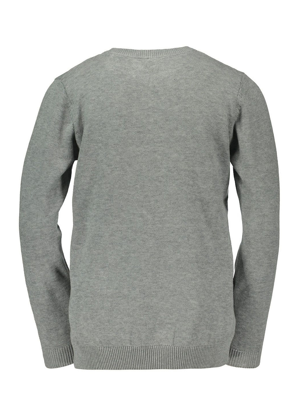 Сірий демісезонний пуловер пуловер Piazza Italia