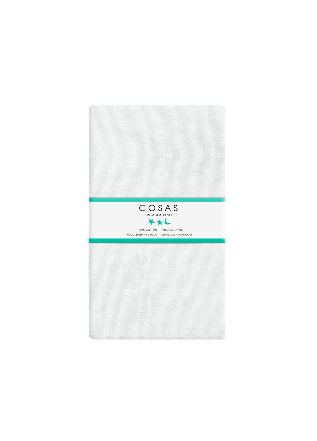 Набор простыней на резинке (2 шт) 90х200х20 WHITE / DARK BLUE Cosas Set_White_DarkBlue_90x200_2 (250393449)