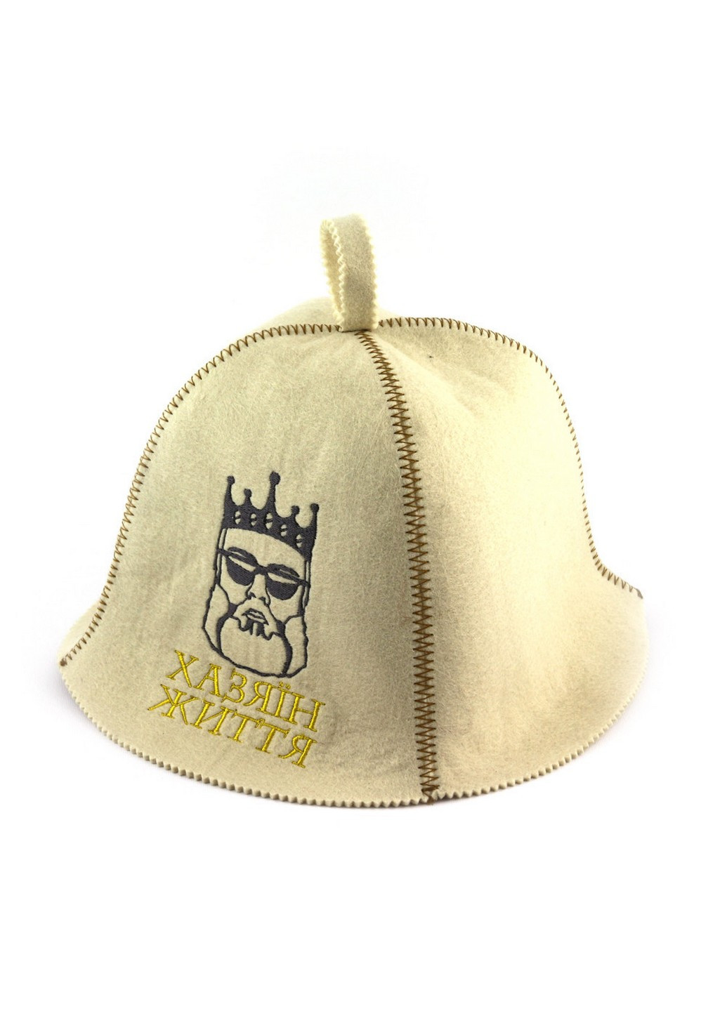 Шапка для сауни "Хазяїн життя" Luxyart (255375997)