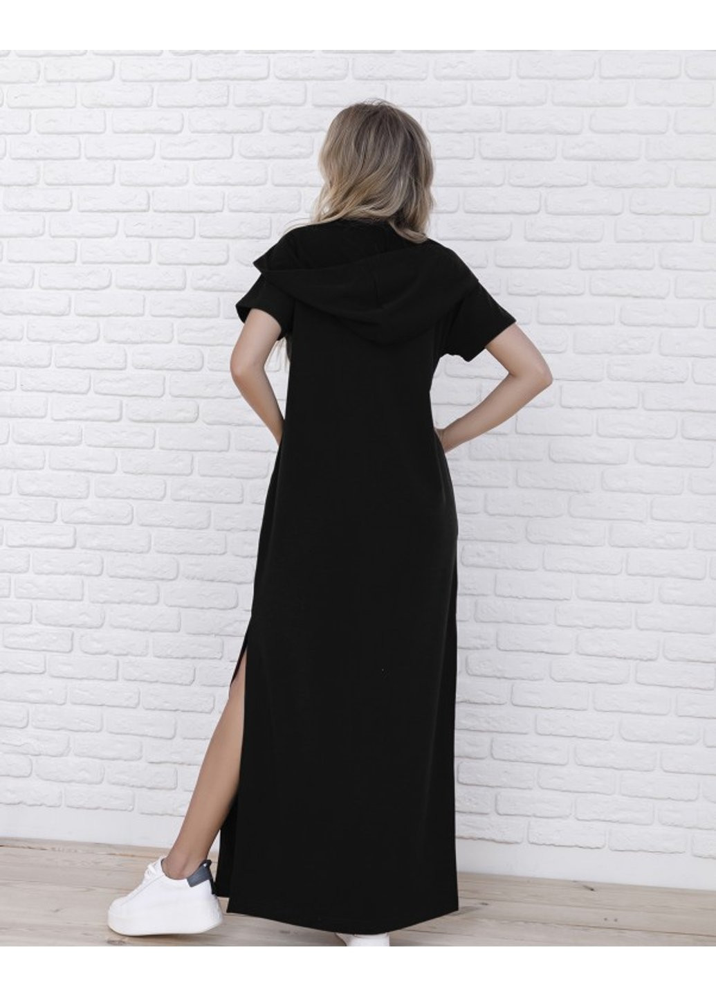 Чорна повсякденний сукня 12091 s бузковий ISSA PLUS однотонна