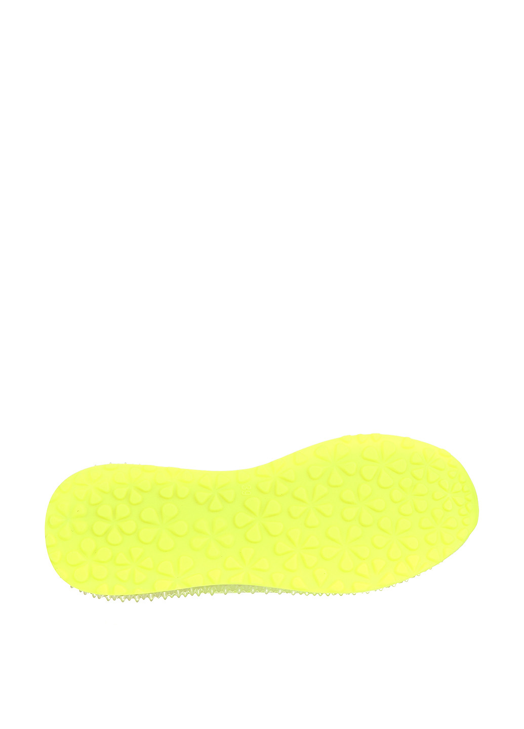 Кислотно-жёлтые демисезонные кроссовки Violeta