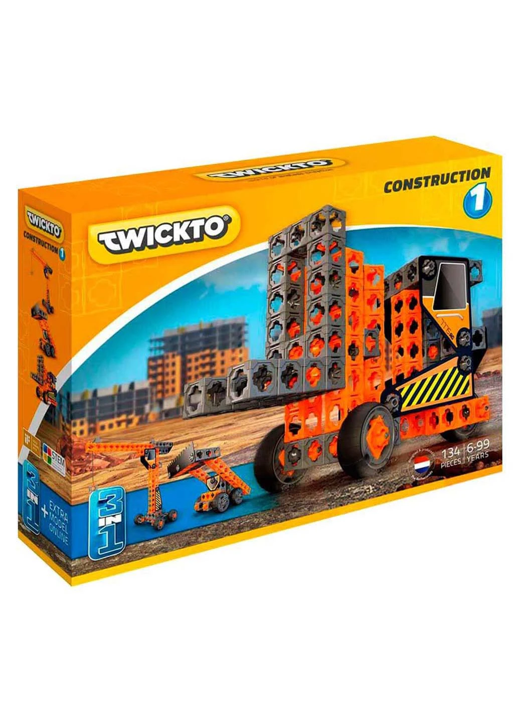 Конструктор Constr 1 134 деталі Twickto (253142137)
