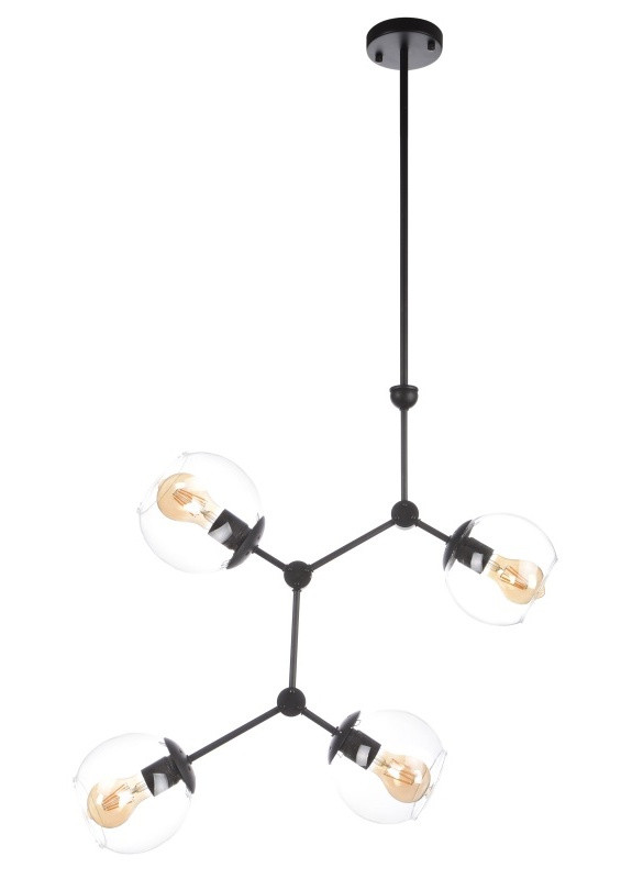 Люстра лофт молекула модо в зал BL-338S/4 E27 Brille (253887653)