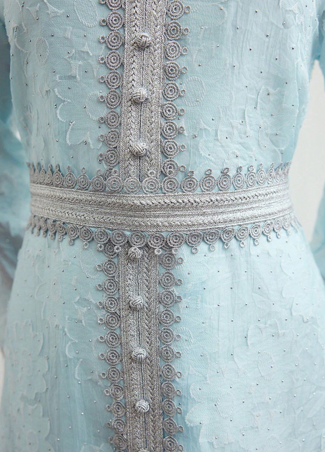 Блакитна вечірня, святковий сукня SHEIN однотонна