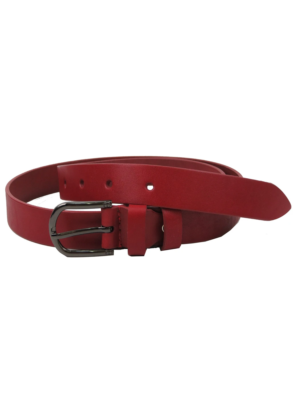 Женский кожаный ремень 110-130х3 см Skipper (233420573)