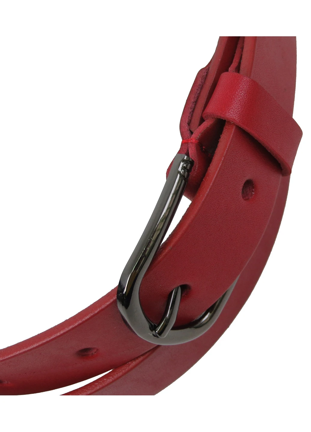 Женский кожаный ремень 110-130х3 см Skipper (233420573)