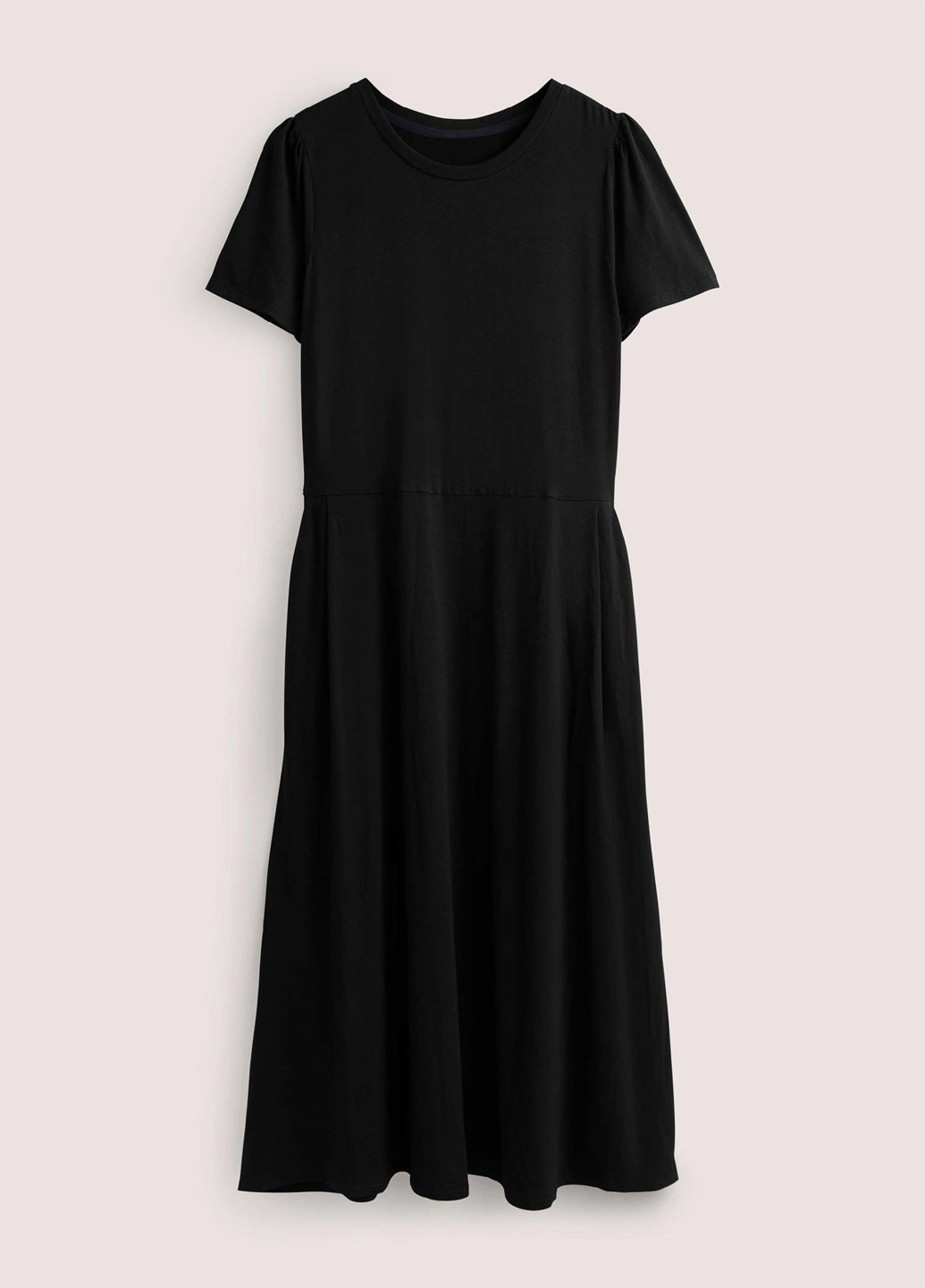 Чорна кежуал сукня сукня-футболка Boden однотонна