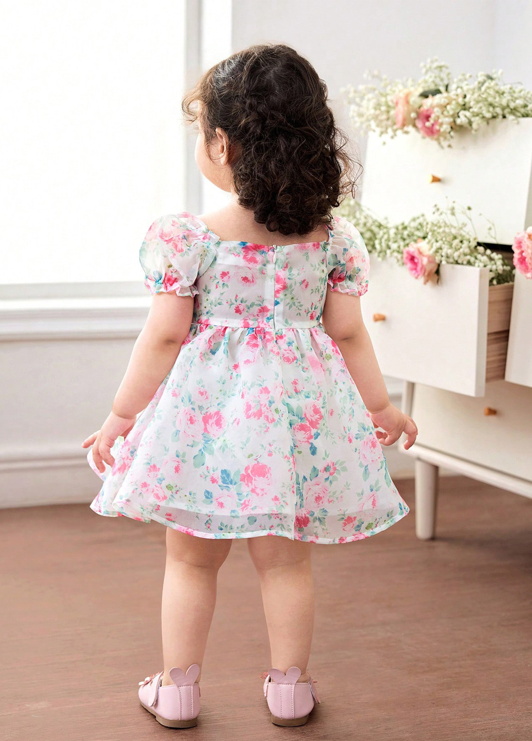 Рожево-лілова сукня SHEIN (365497138)