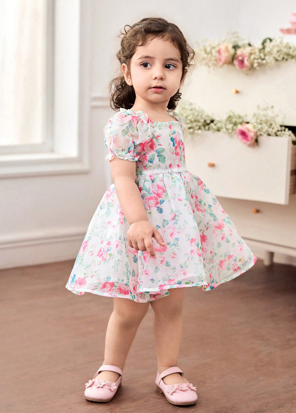 Рожево-лілова сукня SHEIN (365497138)