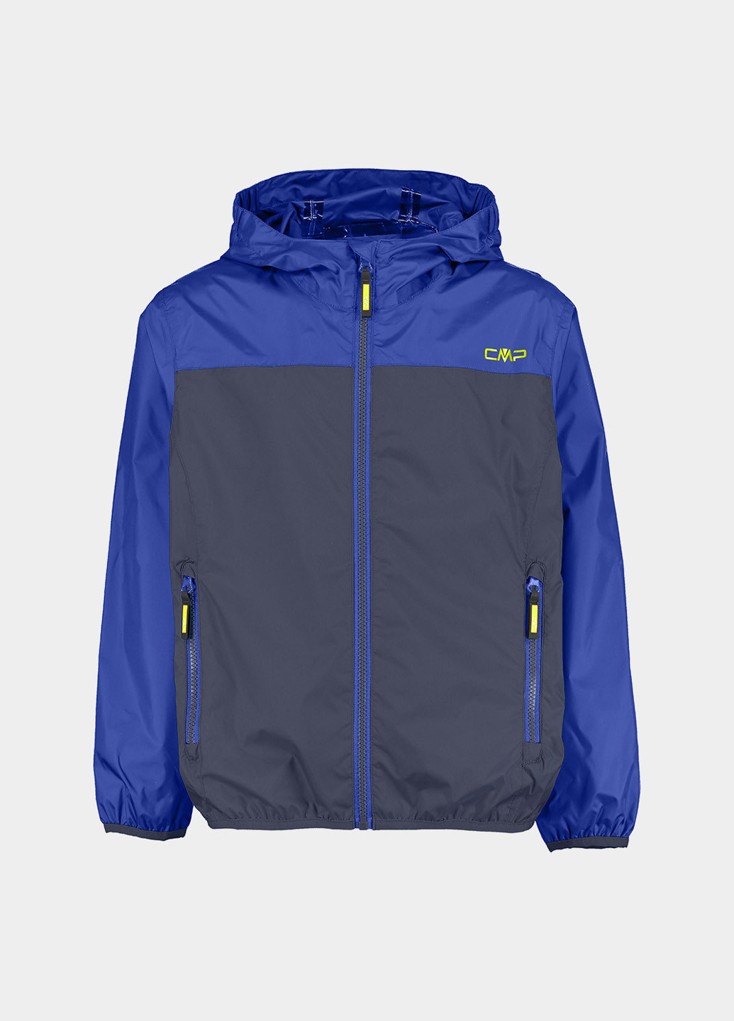 Синяя демисезонная ветровка CMP KID JACKET RAIN FIX HOOD