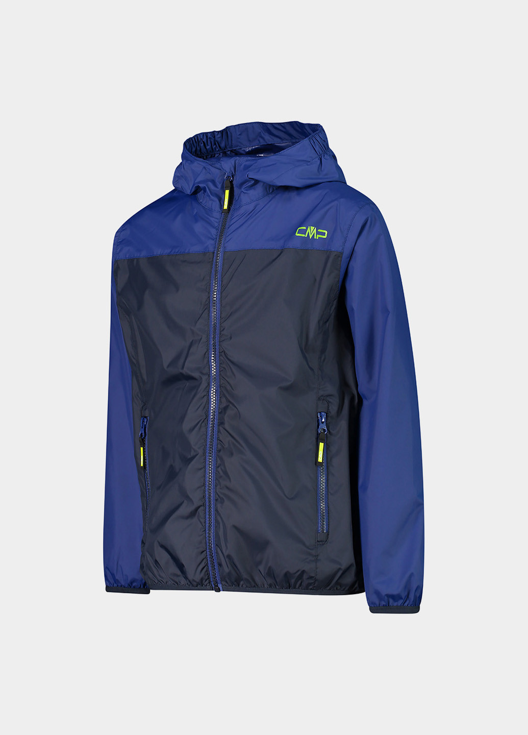 Синяя демисезонная ветровка CMP KID JACKET RAIN FIX HOOD