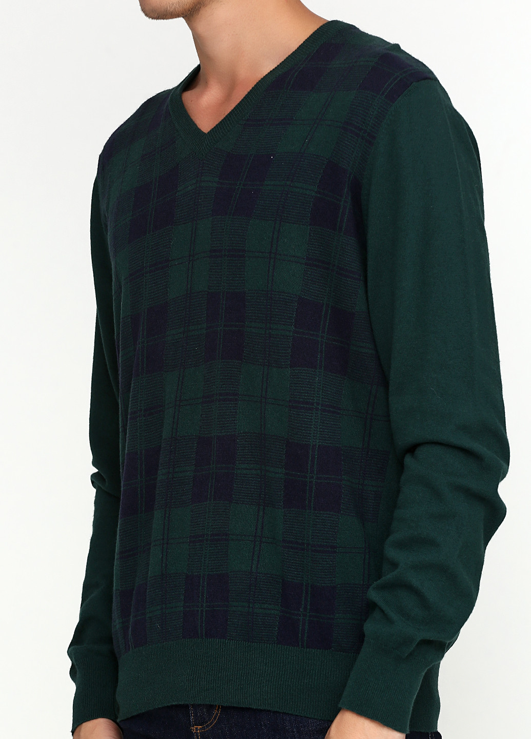 Зеленый демисезонный пуловер пуловер Playlife