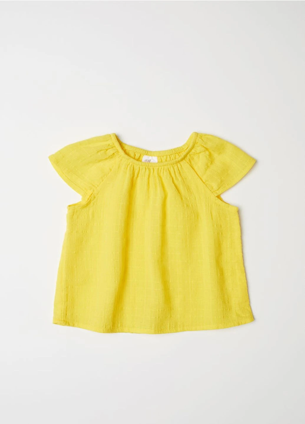 Жовта літня футболка H&M