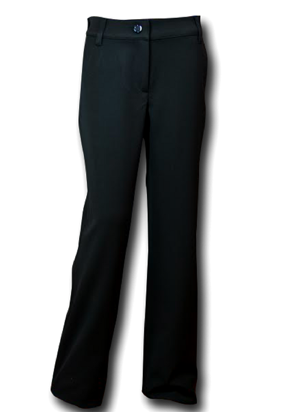 Черные кэжуал демисезонные с высокой талией брюки Badi Junior