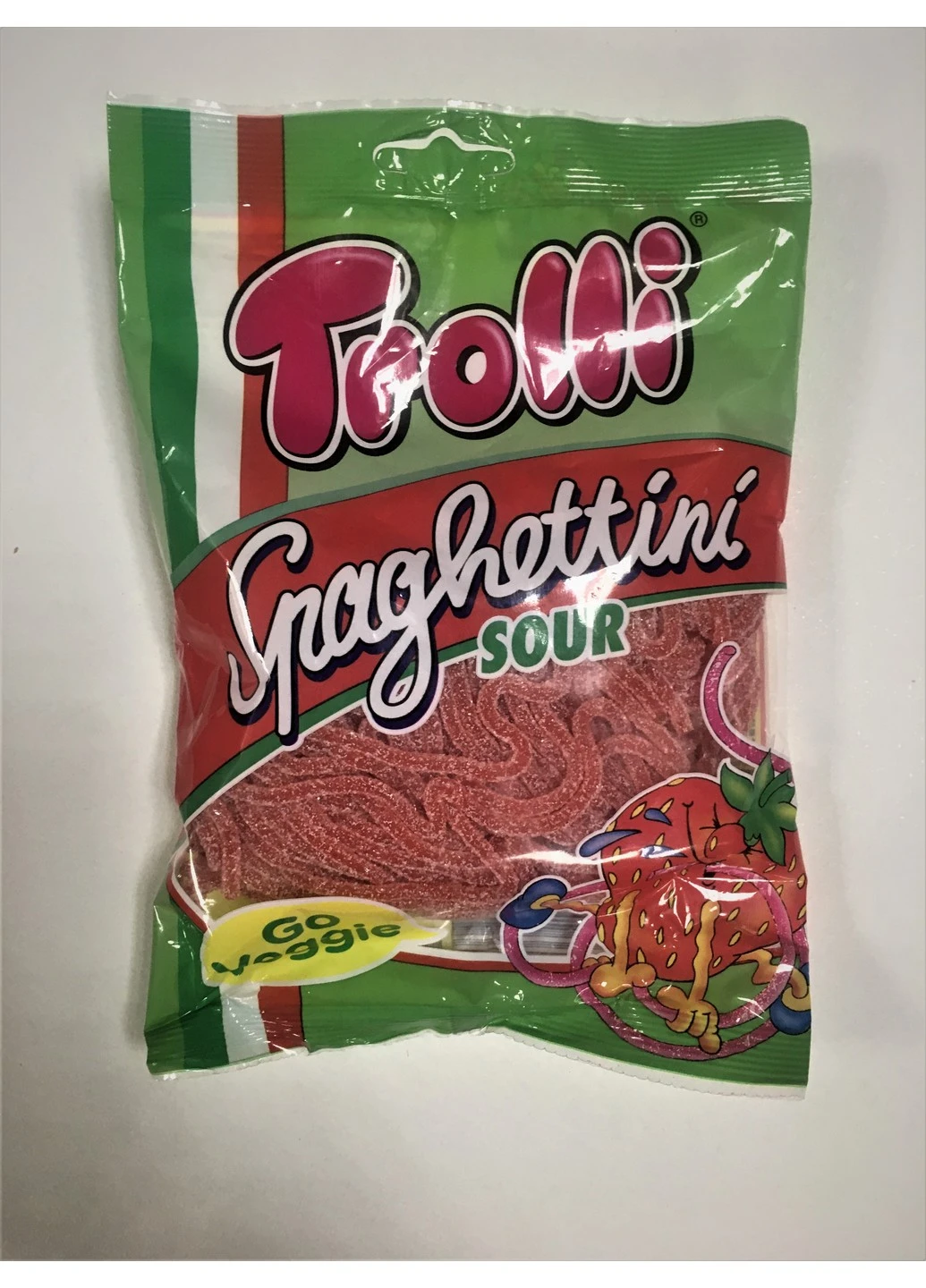 Желейні цукерки Spaghettini полуниця Trolli (212088570)