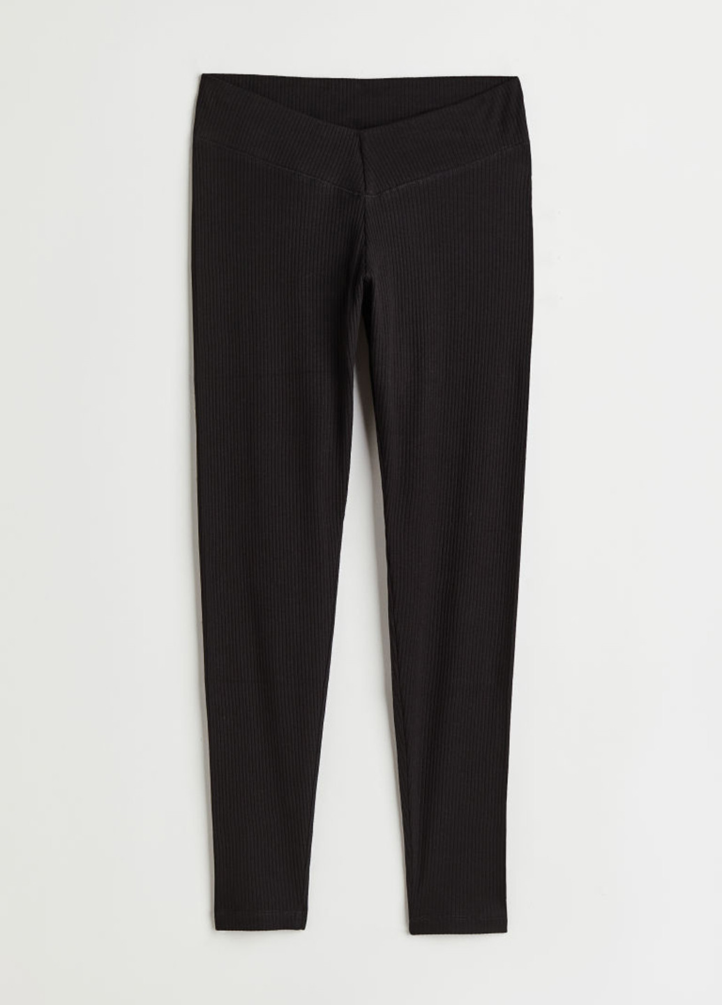 Черные демисезонные леггинсы H&M