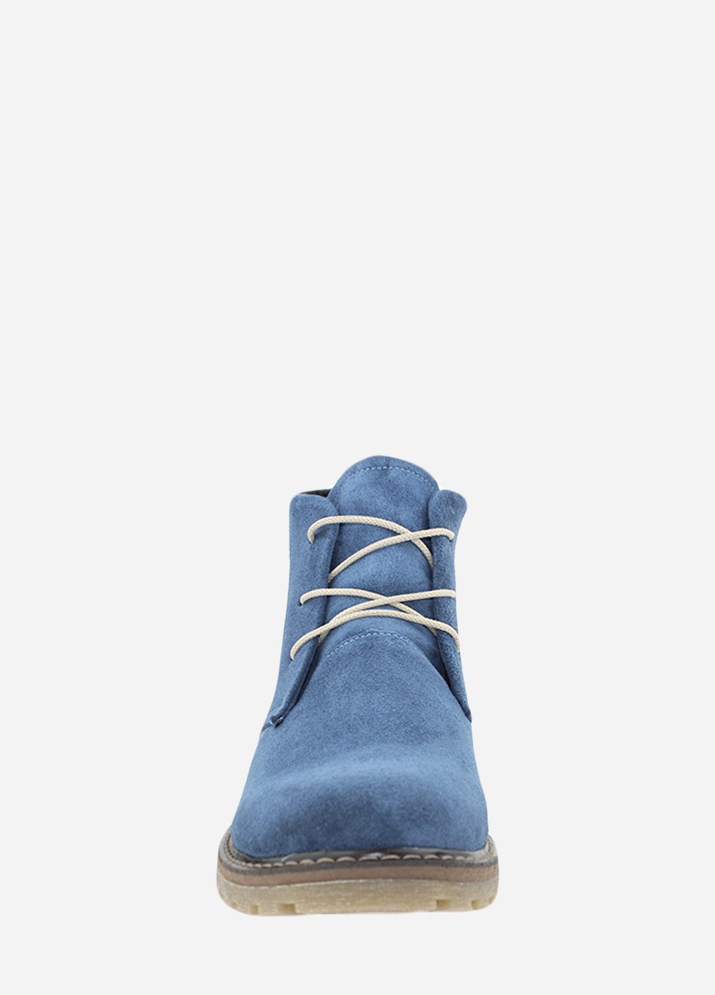 Осенние ботинки rhit431-17z-11 синий Hitcher из натуральной замши