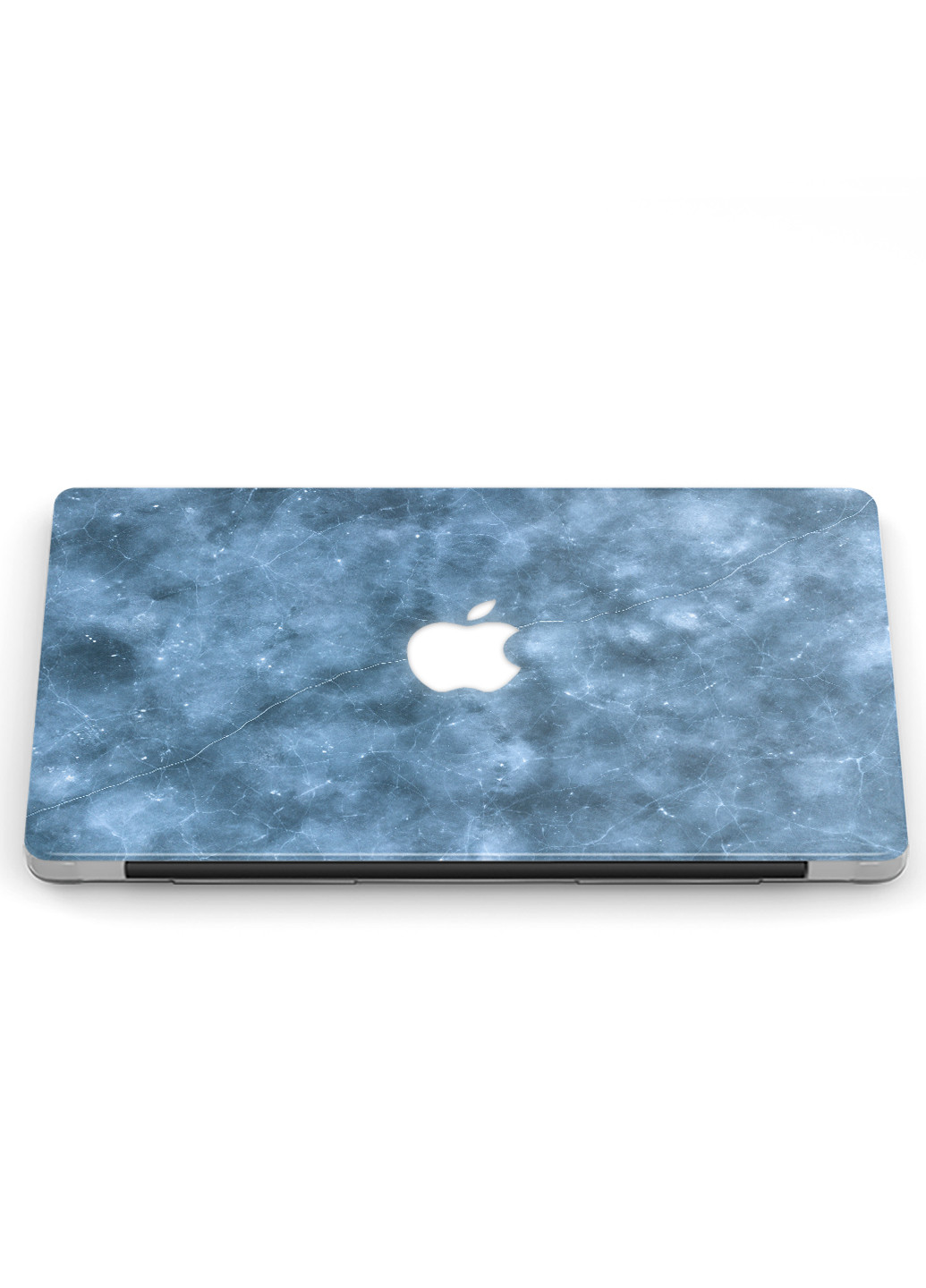 Чохол пластиковий для Apple MacBook Air 13 A1466 / A1369 Блакитний мармур (Blue marble) (6351-2718) MobiPrint (219124484)