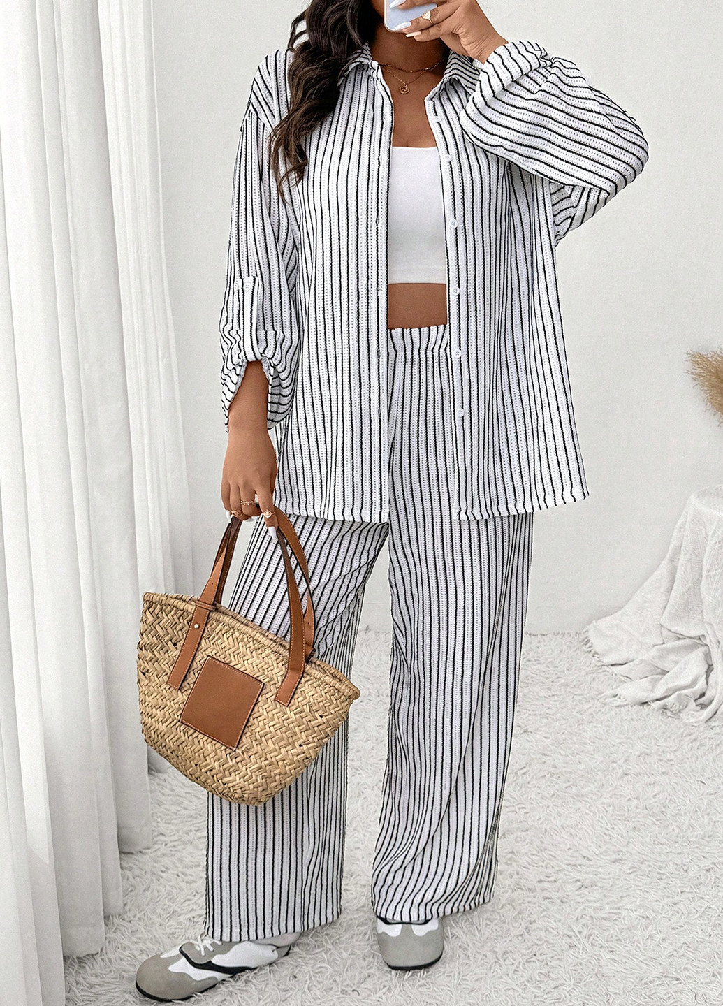 Костюм (блуза, штани) SHEIN (366090875)