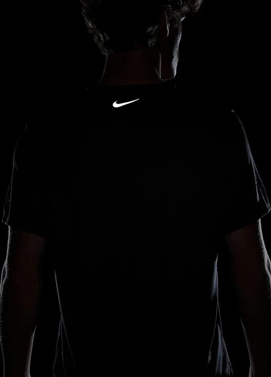 Графітова футболка ib4127-070 Nike Miler Flash Dri-FIT UV Short-Sleeve