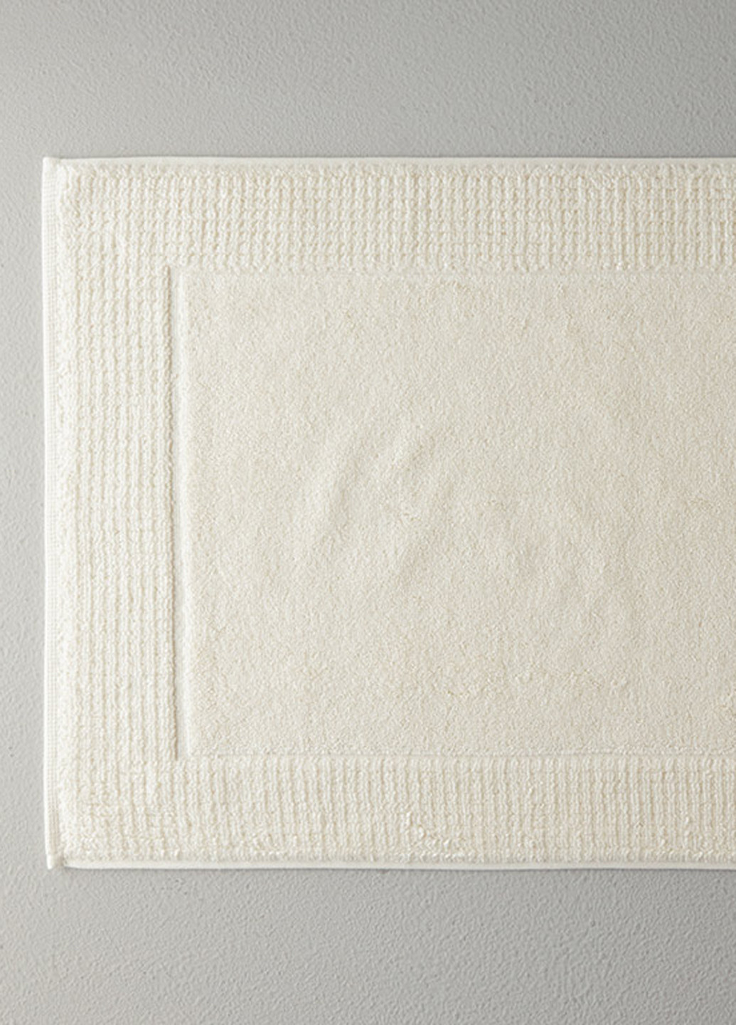 English Home полотенце для ног, 50х70 см однотонный молочный производство - Турция