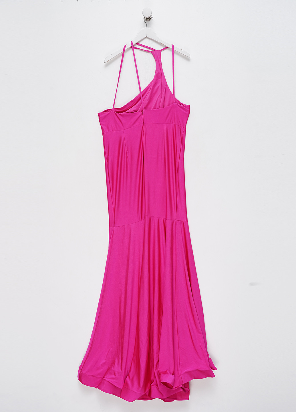 Фуксинова (кольору Фукія) вечірня, кежуал сукня Faeriesty однотонна