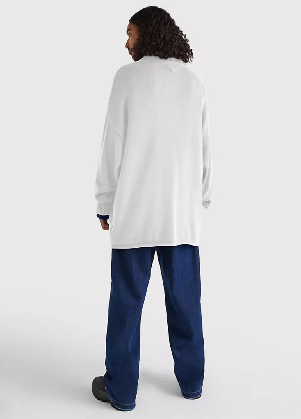 Молочный зимний свитер Tommy Hilfiger