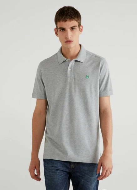 Серая футболка United Colors of Benetton