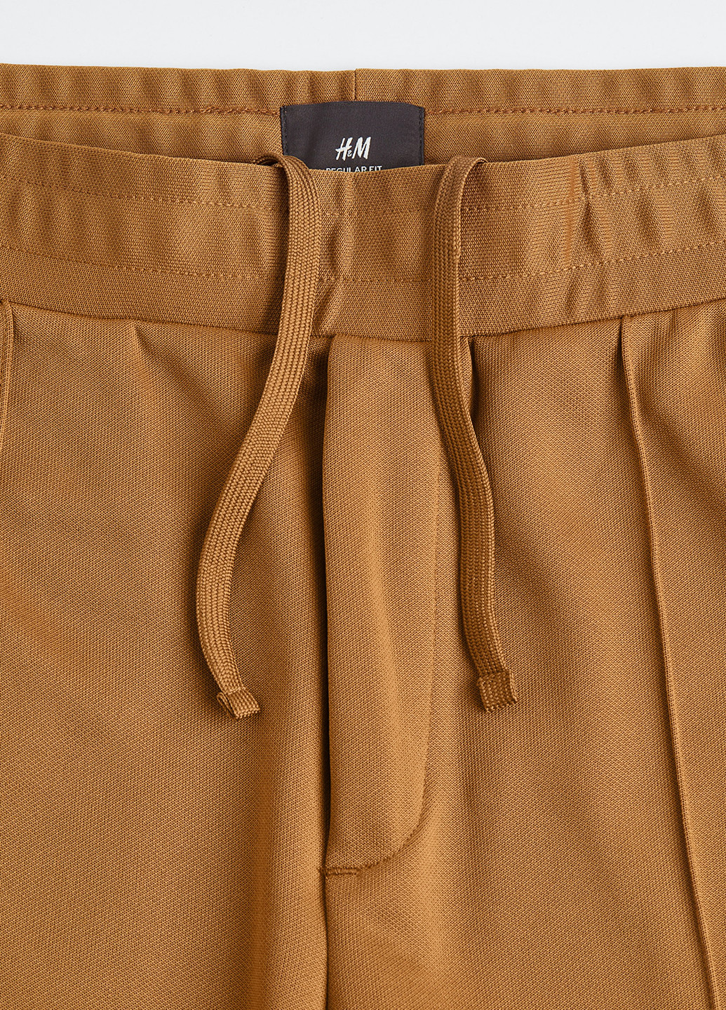 Светло-коричневые кэжуал демисезонные брюки H&M