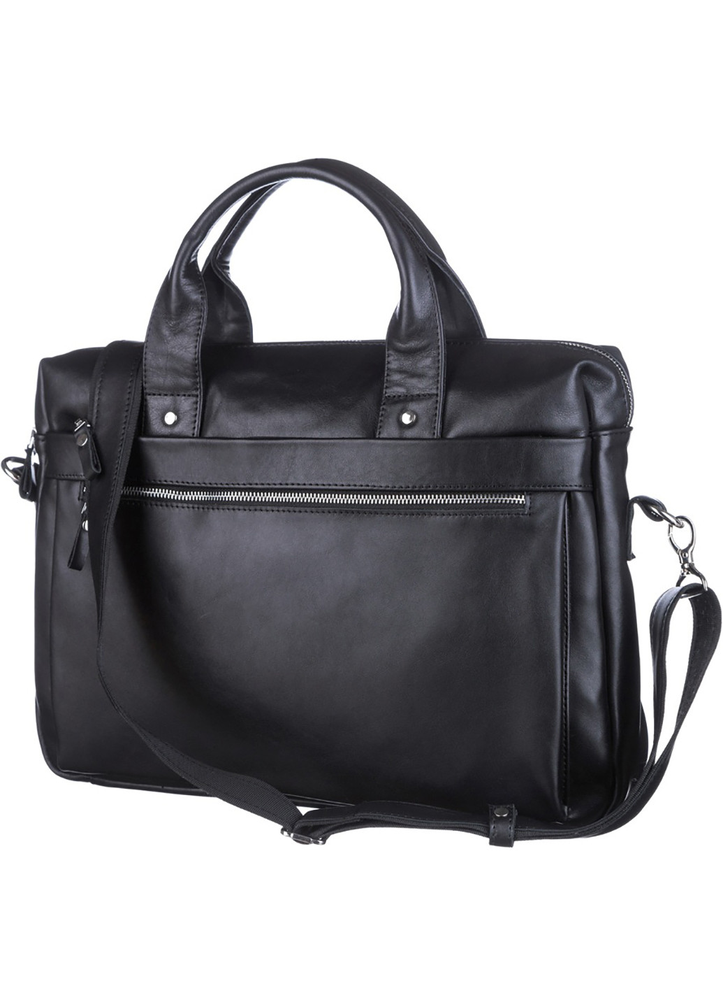 Мужская кожаная сумка 41х30х7-10 см Shvigel (229459541)