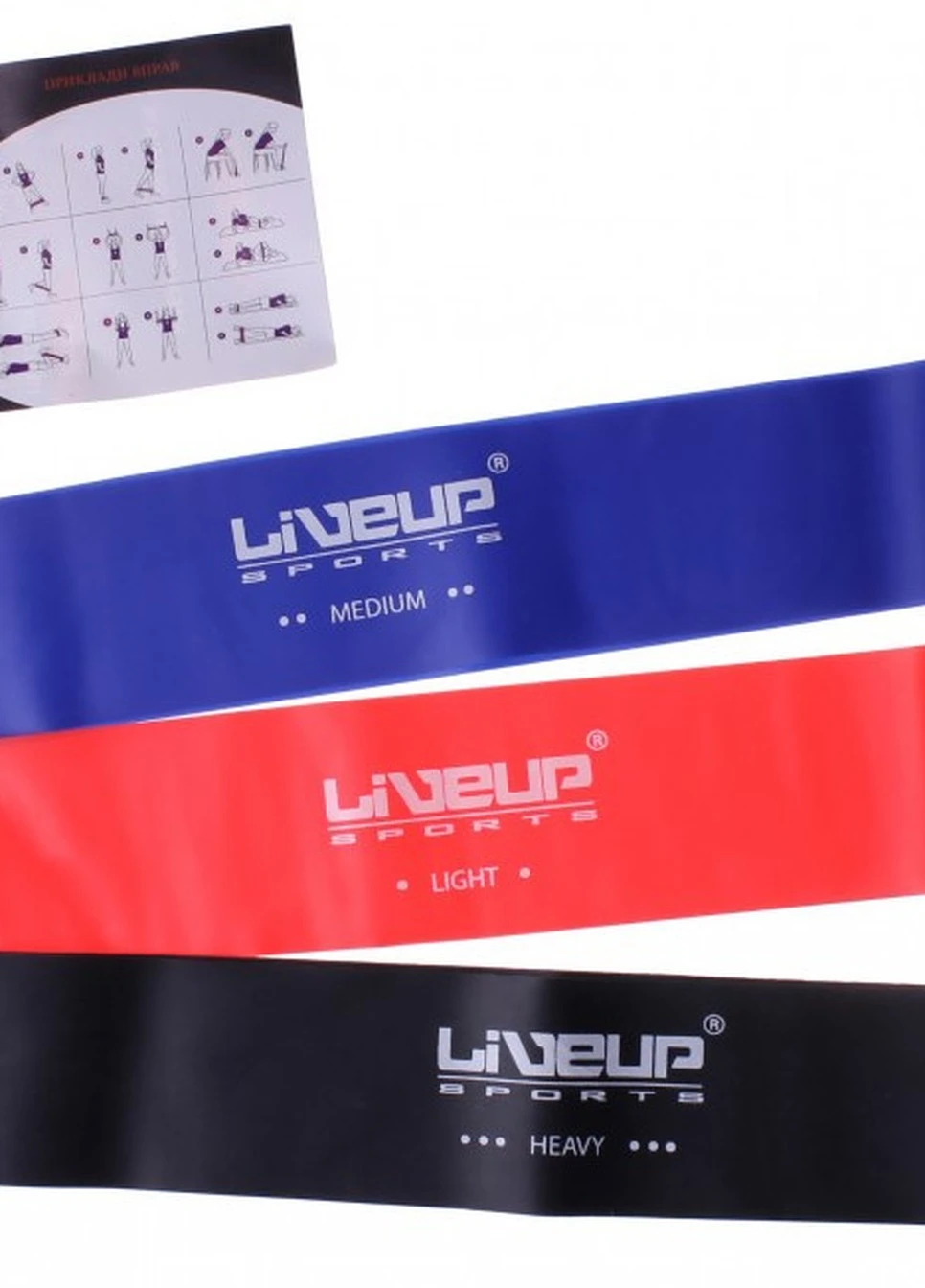 Фітнес гумка LOOP BAND червоний 600х50х0.4мм LS3653-600Lr LiveUp (256501322)