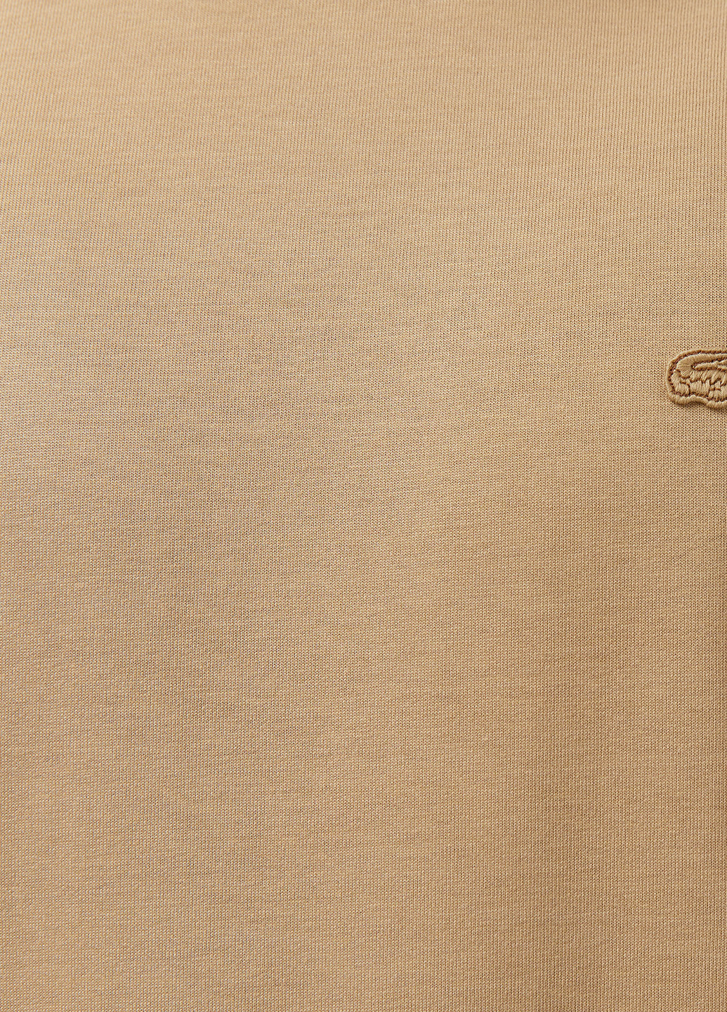 Бежевая футболка Lacoste