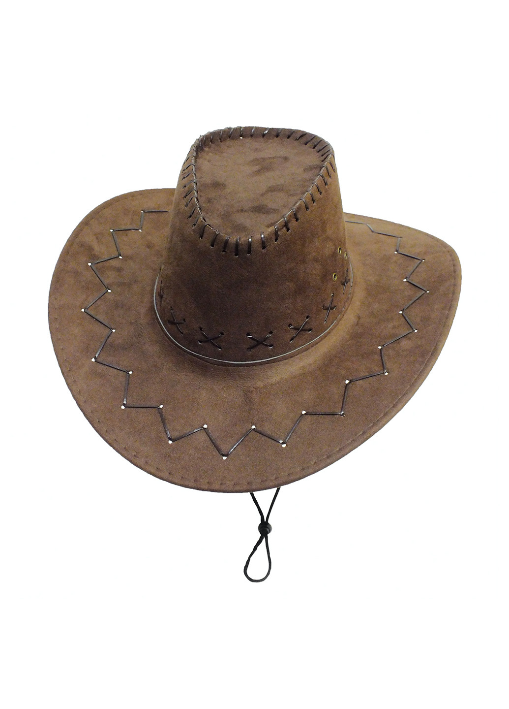 Шляпа ковбойская Seta Decor коричневая