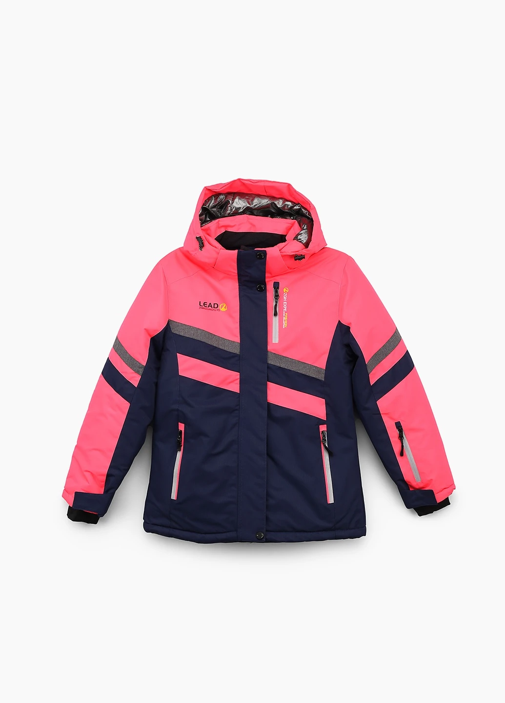 Розовая зимняя термокуртка No Brand