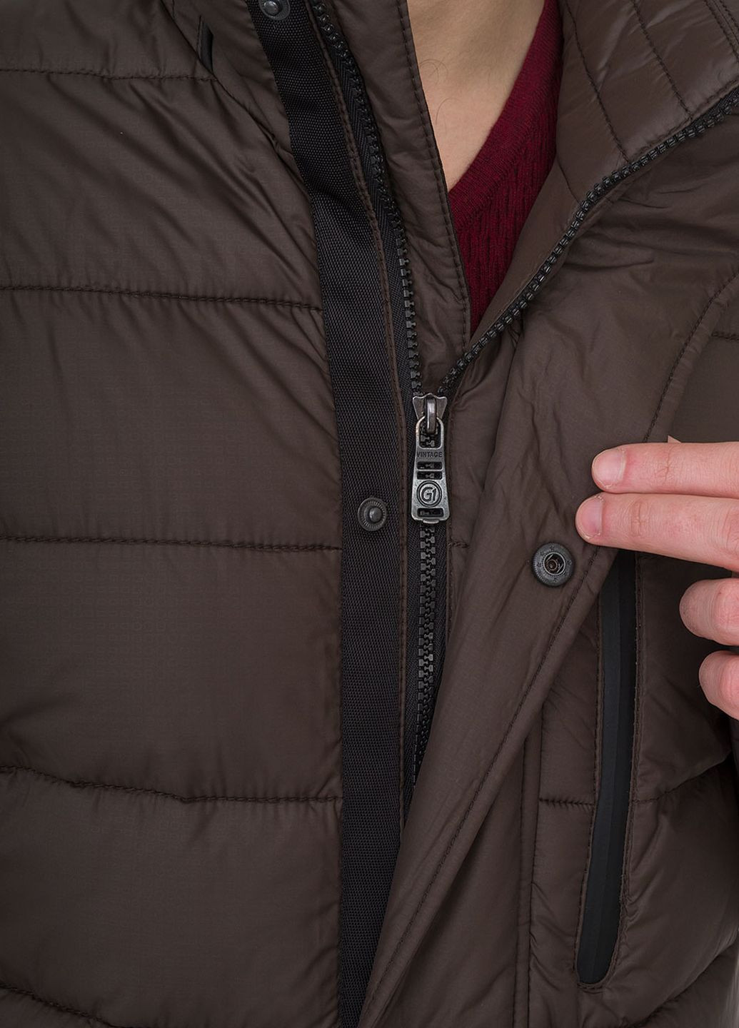 Коричнева зимня куртка Gate One