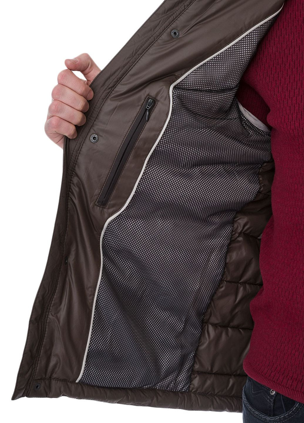 Коричнева зимня куртка Gate One