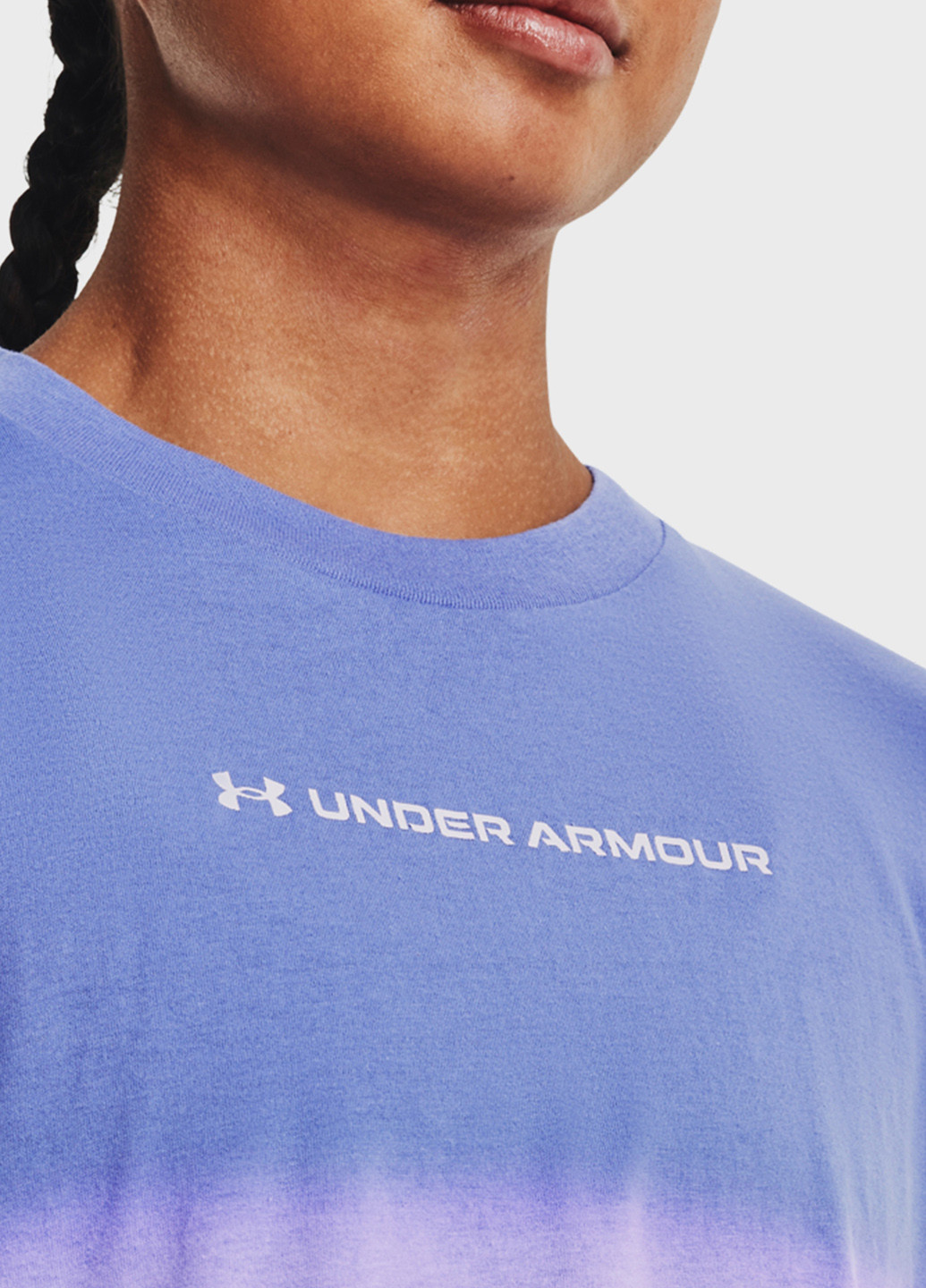 Блакитна літня футболка Under Armour