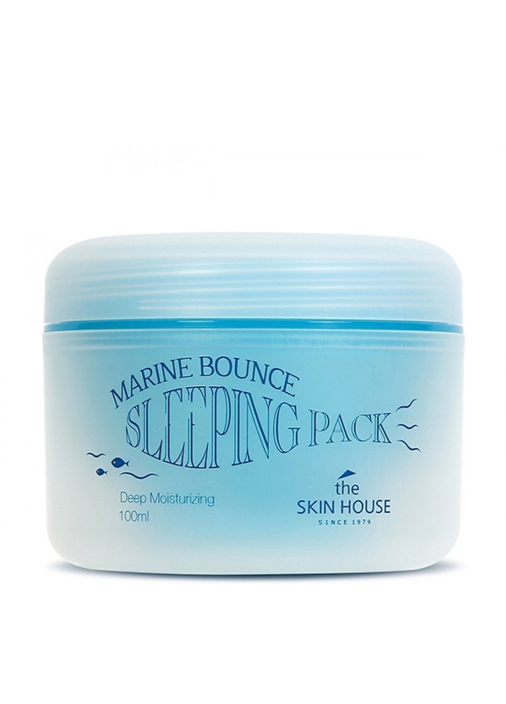 Маска нічна з морським колагеном Marine Bounce Sleeping Pack, 100 мл The Skin House (203674797)