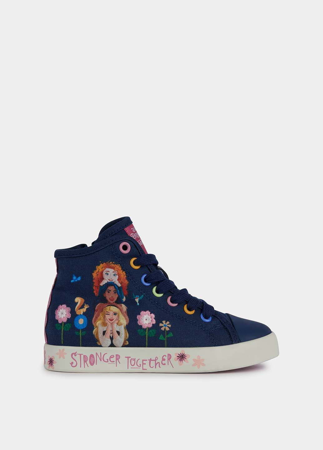 Синие кеды Geox