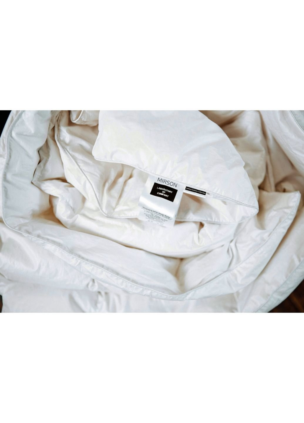 Одеяло пуховое Luxury Exclusive 078 легкое 155x215 см (2200000013682) Mirson (254075519)