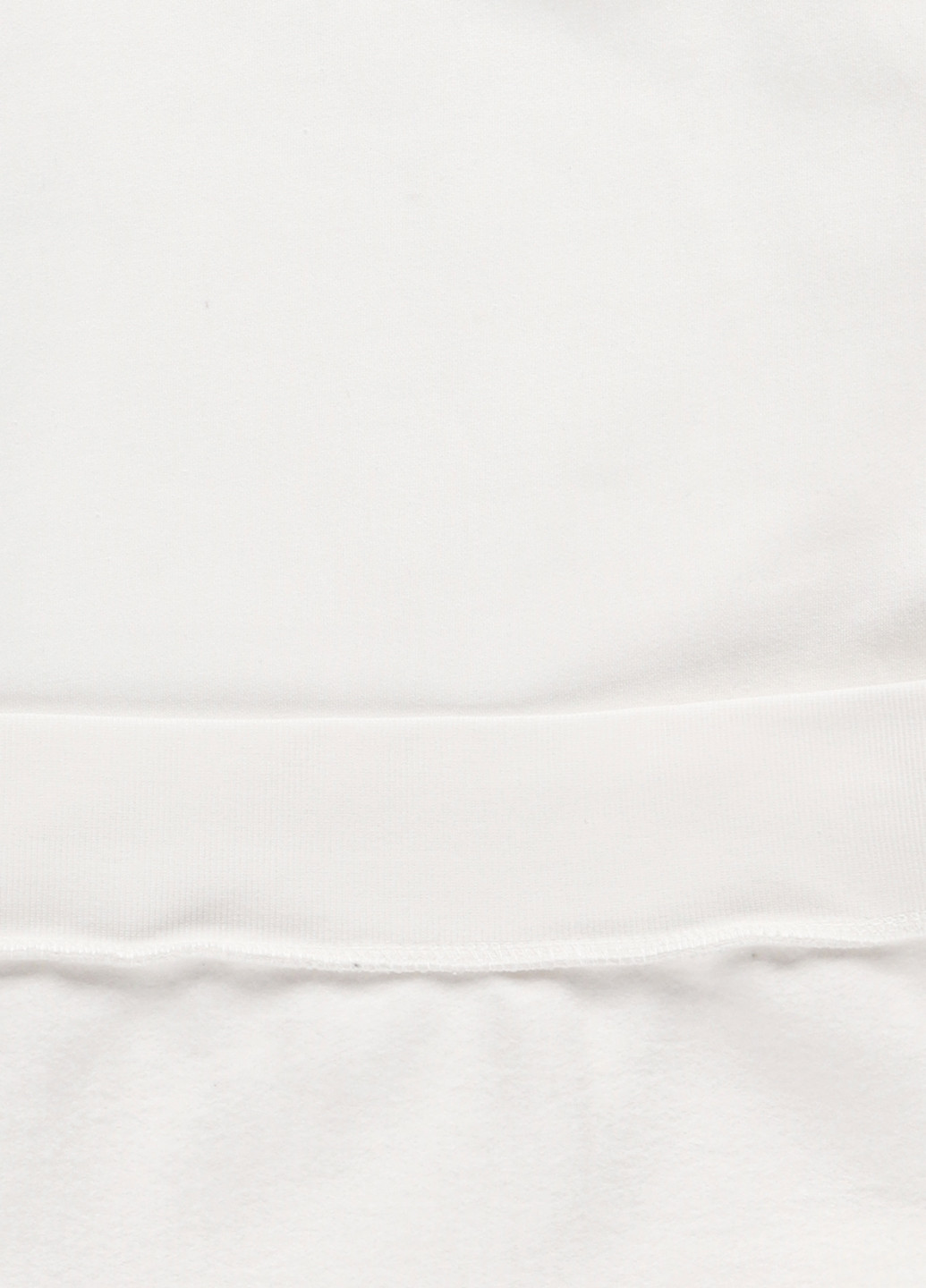 Світшот C&A - Прямий крій однотонний білий кежуал трикотаж, бавовна - (291841525)
