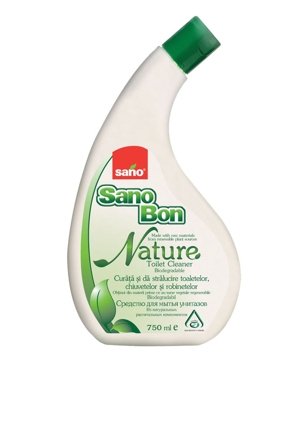 Средство для мытья унитаза Природа, 0,75 л Sano (79235104)