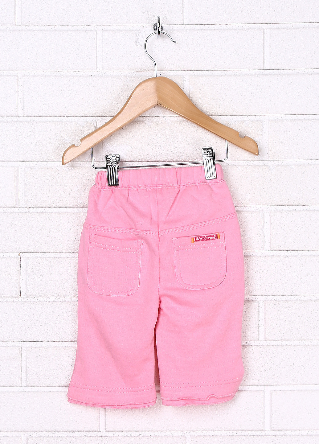 Розовые кэжуал летние прямые брюки New Born