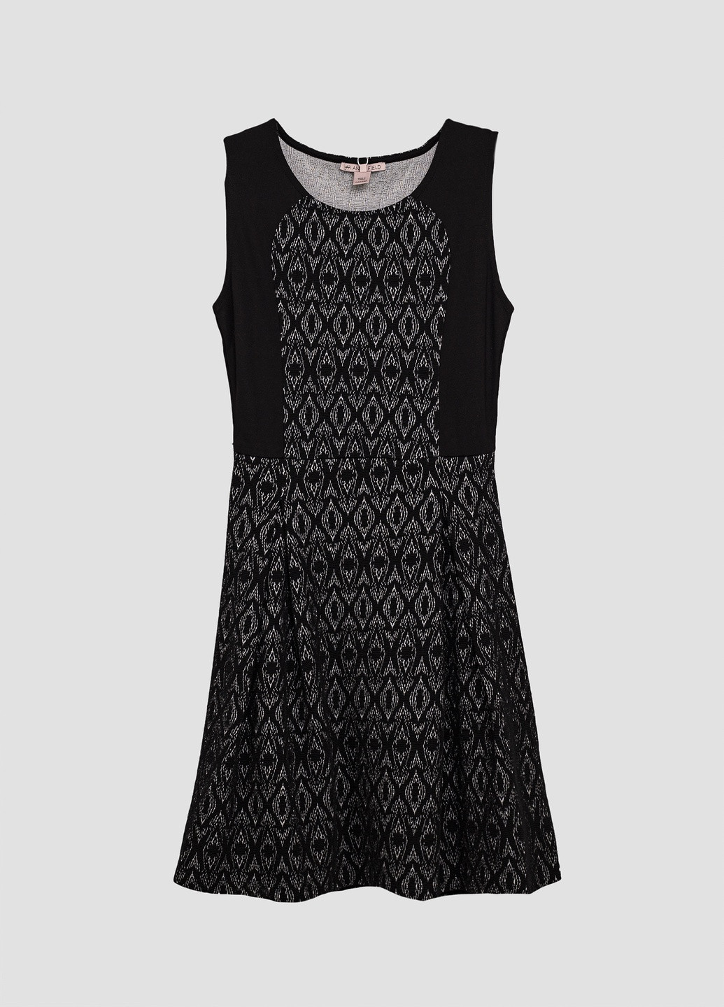 Черно-белое кэжуал платье Anna Field однотонное