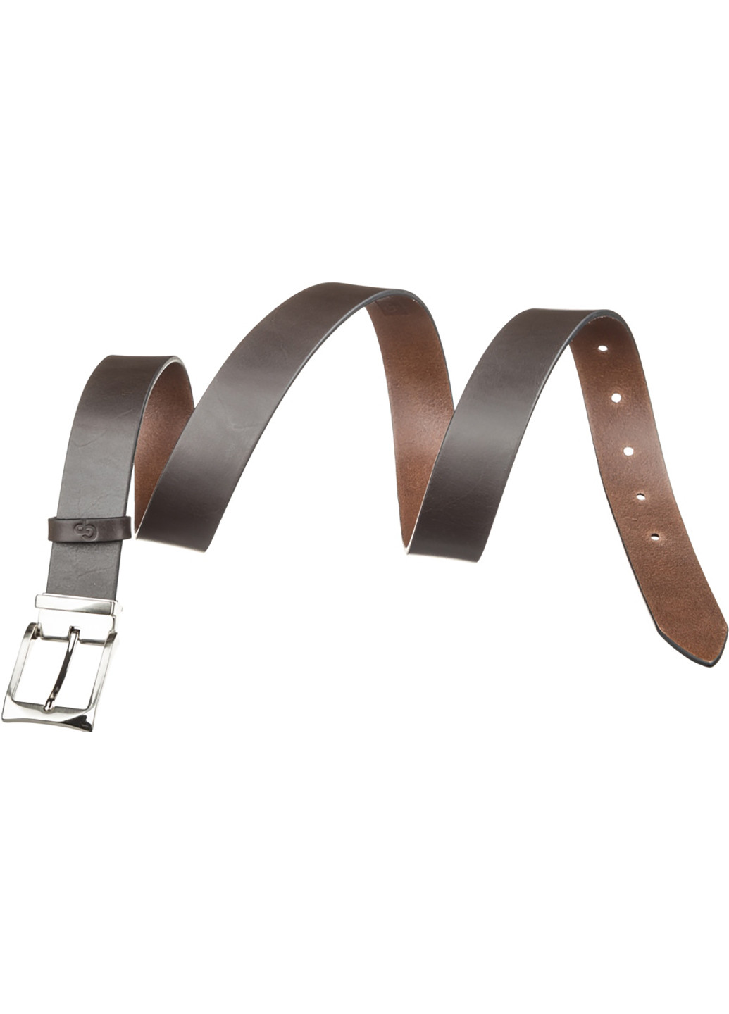 Мужской кожаный ремень 3,5х120 см Grande Pelle (229460813)