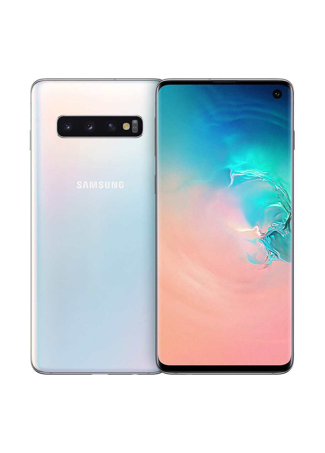 Смартфон Galaxy S10 8 / 128GB White (SM-G973FZWDSEK) Samsung galaxy s10 8/128gb white (sm-g973fzwdsek) (164659519)