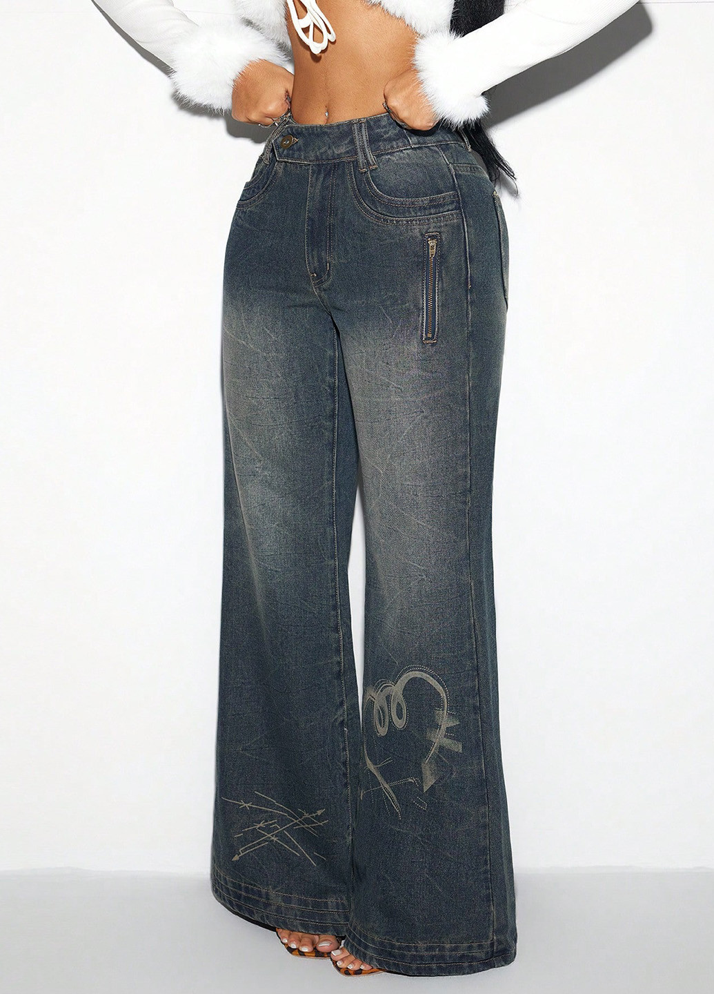 Джинсы SHEIN - (344453514)