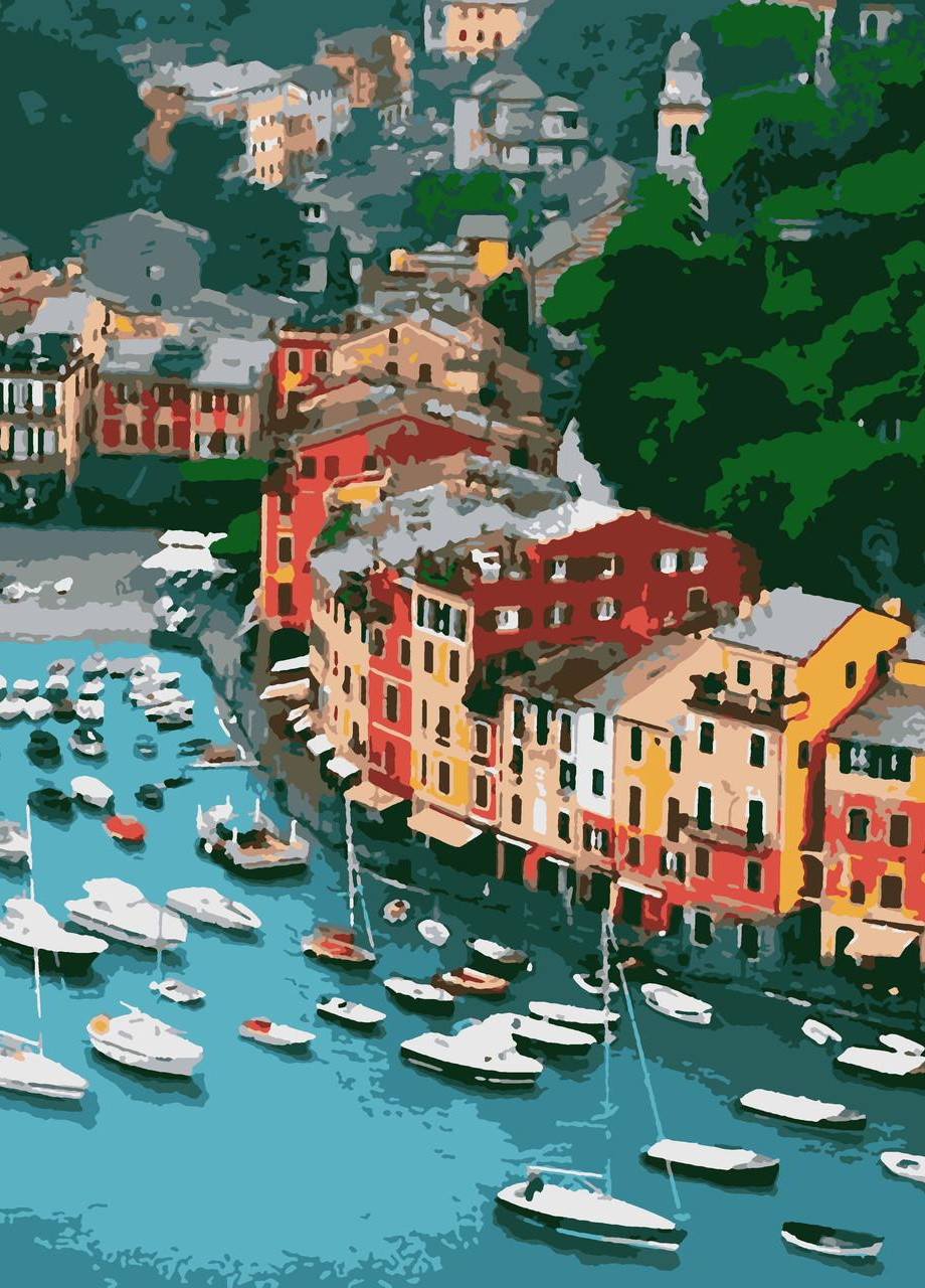 Картин по номерам "Портофино" 50*60 см No Brand (254583903)