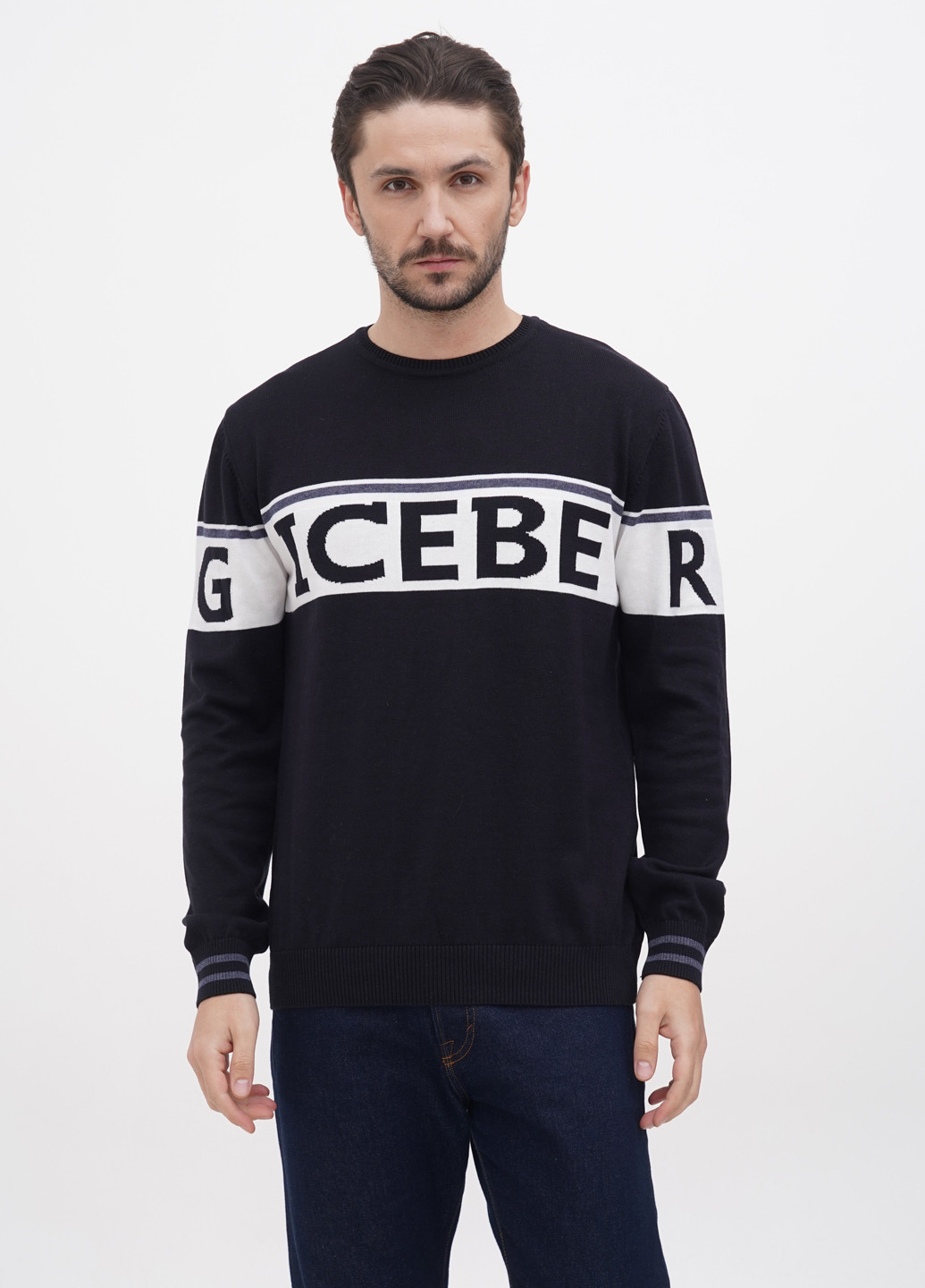 Темно-синий демисезонный джемпер джемпер Iceberg